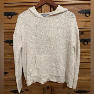 Cream Hooded Sweater